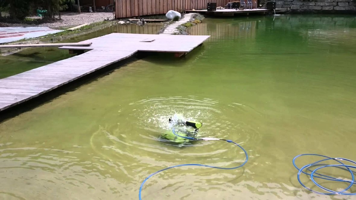 Zwemvijverrobot Dolphin Bio Suction